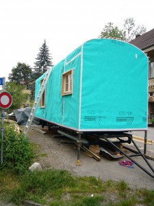 Diffusionsoffene Unterdachfolie, von aussen wasserdicht